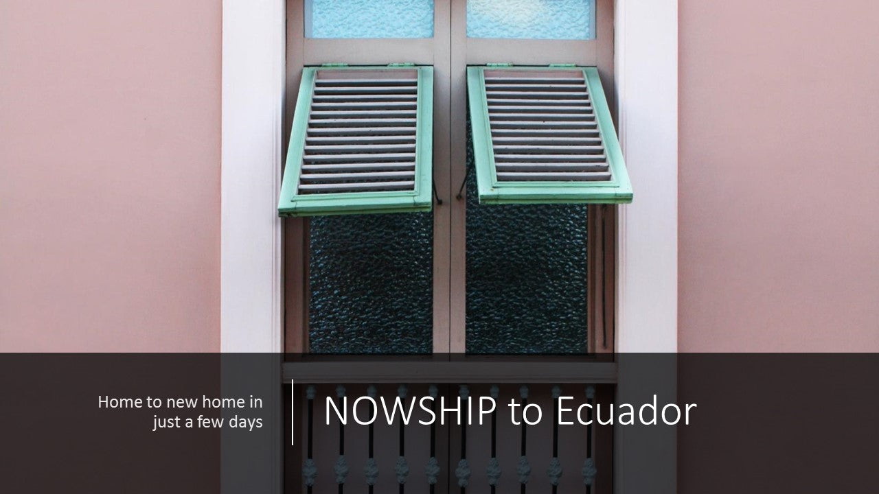 International Shipping in a Reusable Kübox Crate