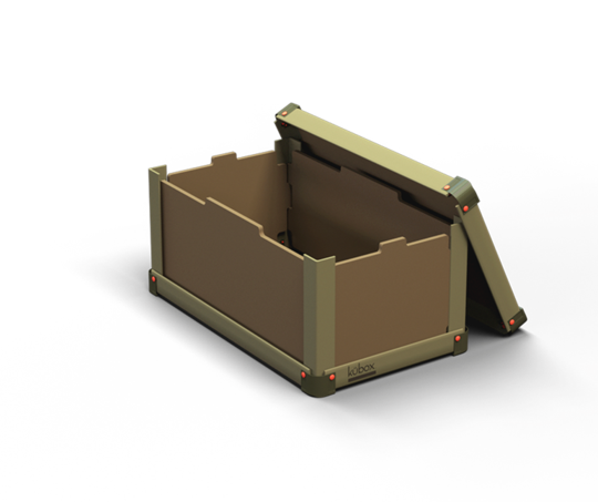 International Shipping in a Reusable Kübox Crate